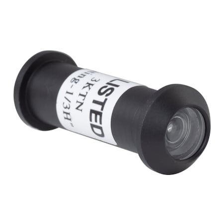 Sure-Loc Hardware Sure-Loc Hardware Door Viewer 160 Degree, UL Fire Rated, Flat Black DV160-UL FBL